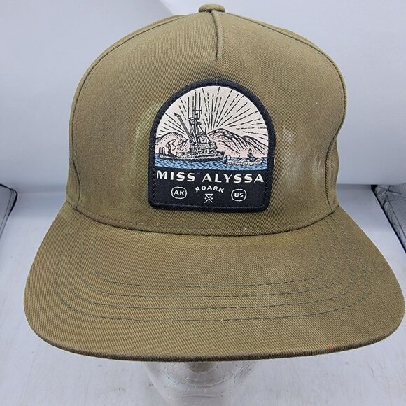 Roark Other - Roark The Alyssa Snapback Hat Olive Green Sample Cap Casual Outdoors